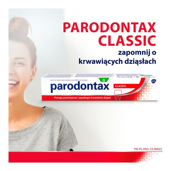 Parodontax Classic, pasta do zębów, 75 ml