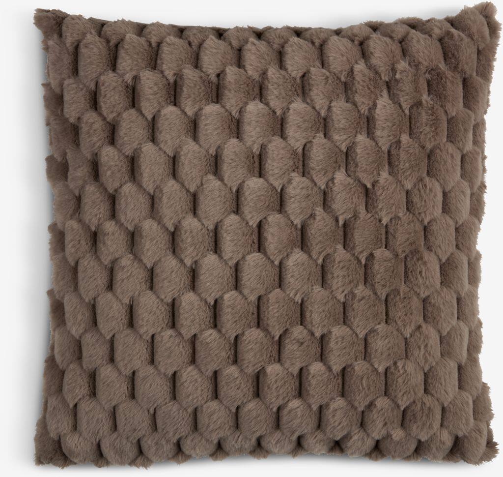 HVIDTBLOMME Pyntepude HVIDTBLOMME 45x45 mørk sand