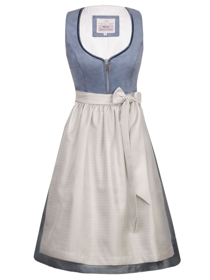 MarJo Dirndl HOLLY in blau günstig kaufen
