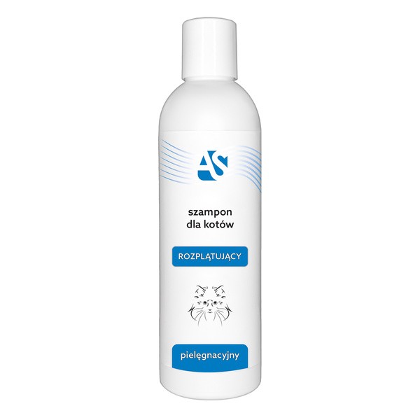 AS Szampon pielęgnacyjny rozplątujący dla kotów, 250 ml