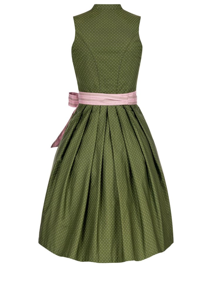 Nübler Dirndl midi Rita in Oliv günstig kaufen