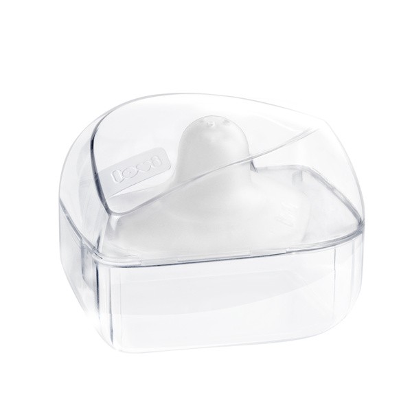 Canpol Lovi Skin Touch, silikonowe osłonki na piersi, rozmiar S, 2 szt.