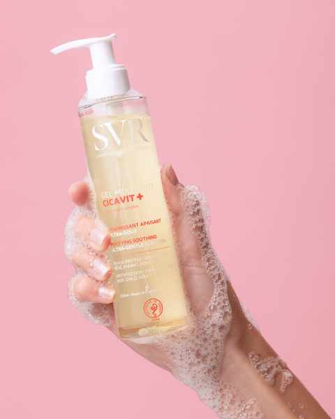SVR Cicavit+ Gel Moussant, żel do mycia skóry uszkodzonej lub podrażnionej, 200 ml