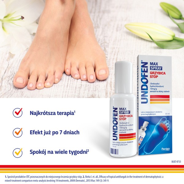 Undofen Max Spray, (10 mg/g), aerozol na skórę, 30 ml
