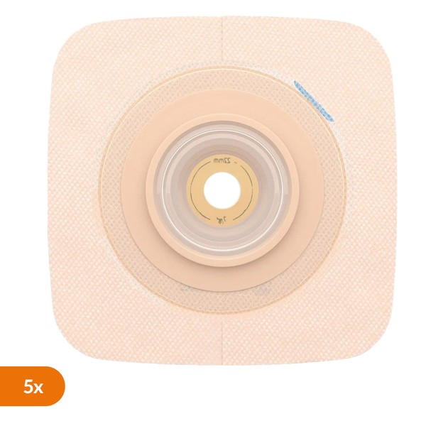 Natura Durahesive Convex, płytka stomijna, akordeonowa, 45/13-22 mm, 5 szt.