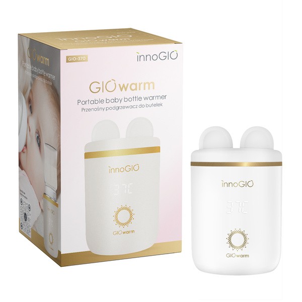 InnoGIO, Przenośny podgrzewacz butelek GIOwarm GIO-370, 1 szt.