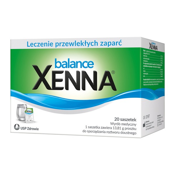 Xenna Balance, proszek do sporządzania roztworu doustnego, 20 saszetek