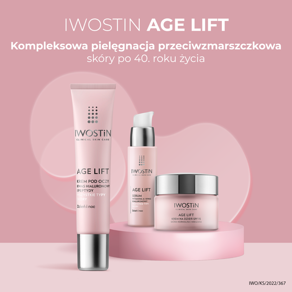 Iwostin Age Lift, krem pod oczy, 15 ml