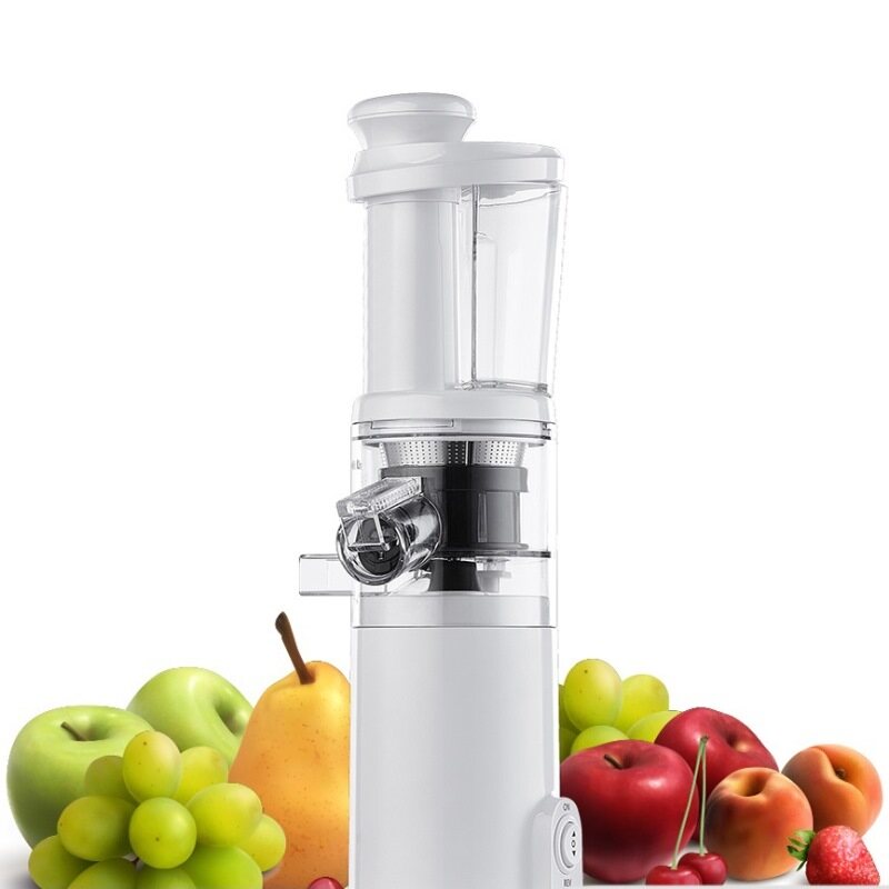 Slow Juicer Mini Cold Press Juicer with Unique Filterfree EasyClean Technology,Sleek Slim Fesign,Fresh Solo 80W, New Releas