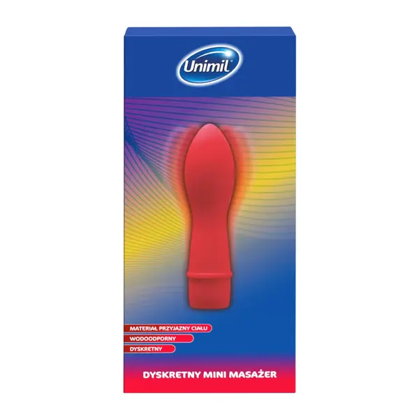 Unimil Discreet Vibrating Bullet, dyskretny masażer, 1 szt.