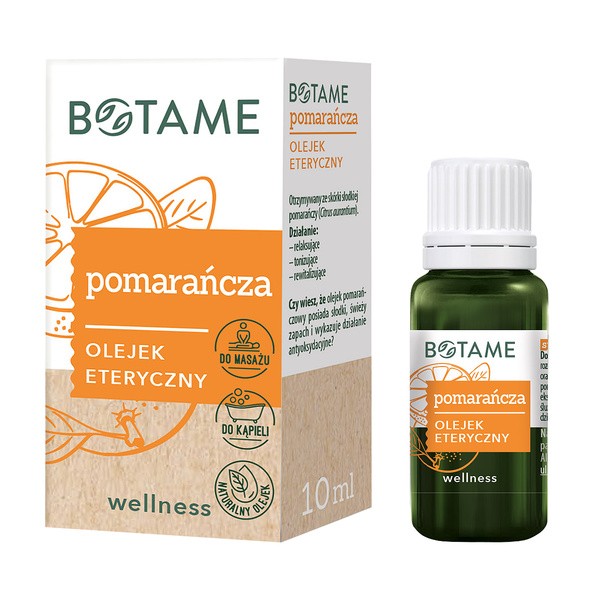 Botame, olejek eteryczny, pomarańcza, 10 ml