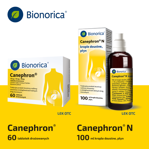 Canephron, tabletki drażowane, 60 szt.