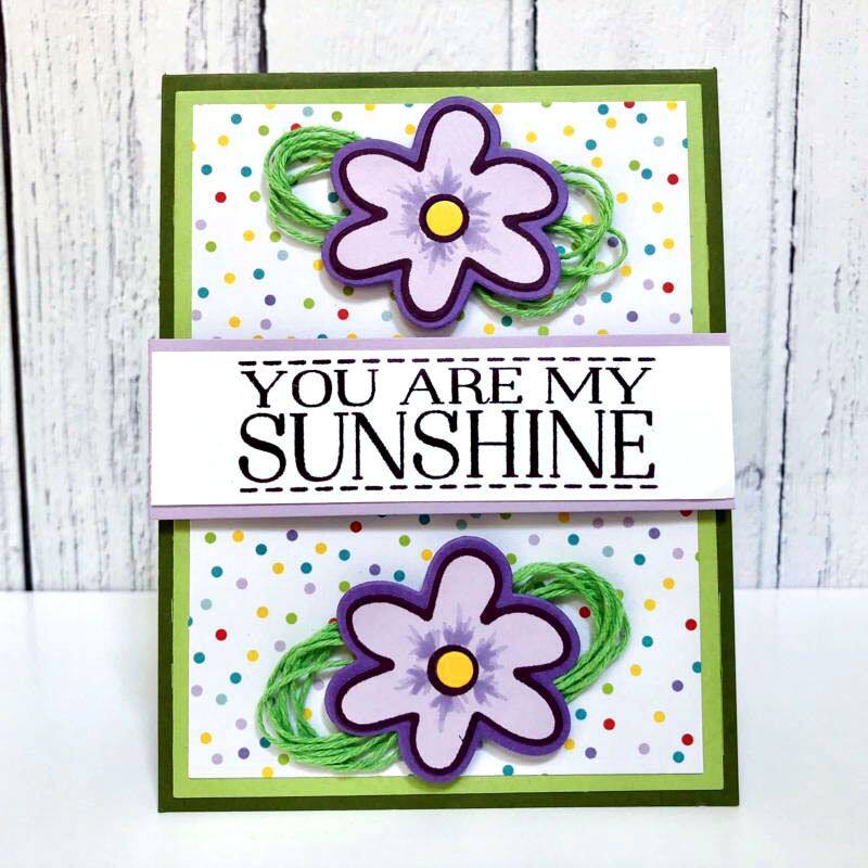 Flower for HSN Clear Stamp Set
