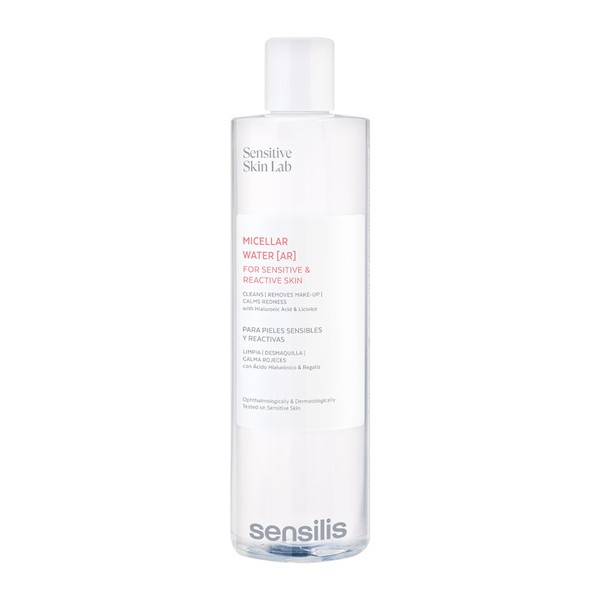 Sensilis Micellar Water AR, płyn micelarny dla skóry wrażliwej i reaktywnej, 400 ml