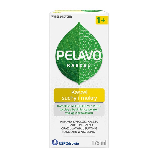 Pelavo Kaszel suchy i mokry, syrop, 175 ml