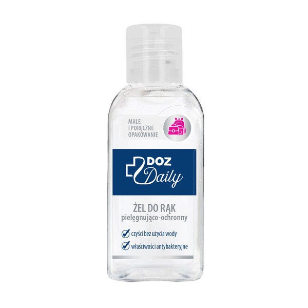 DOZ Daily, pielęgnująco-ochronny żel do rąk, 50 ml