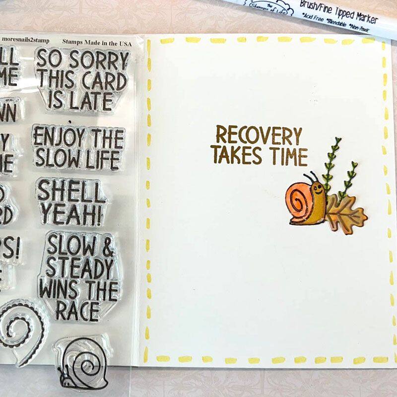 moresnails2stamp Clear Stamp Set
