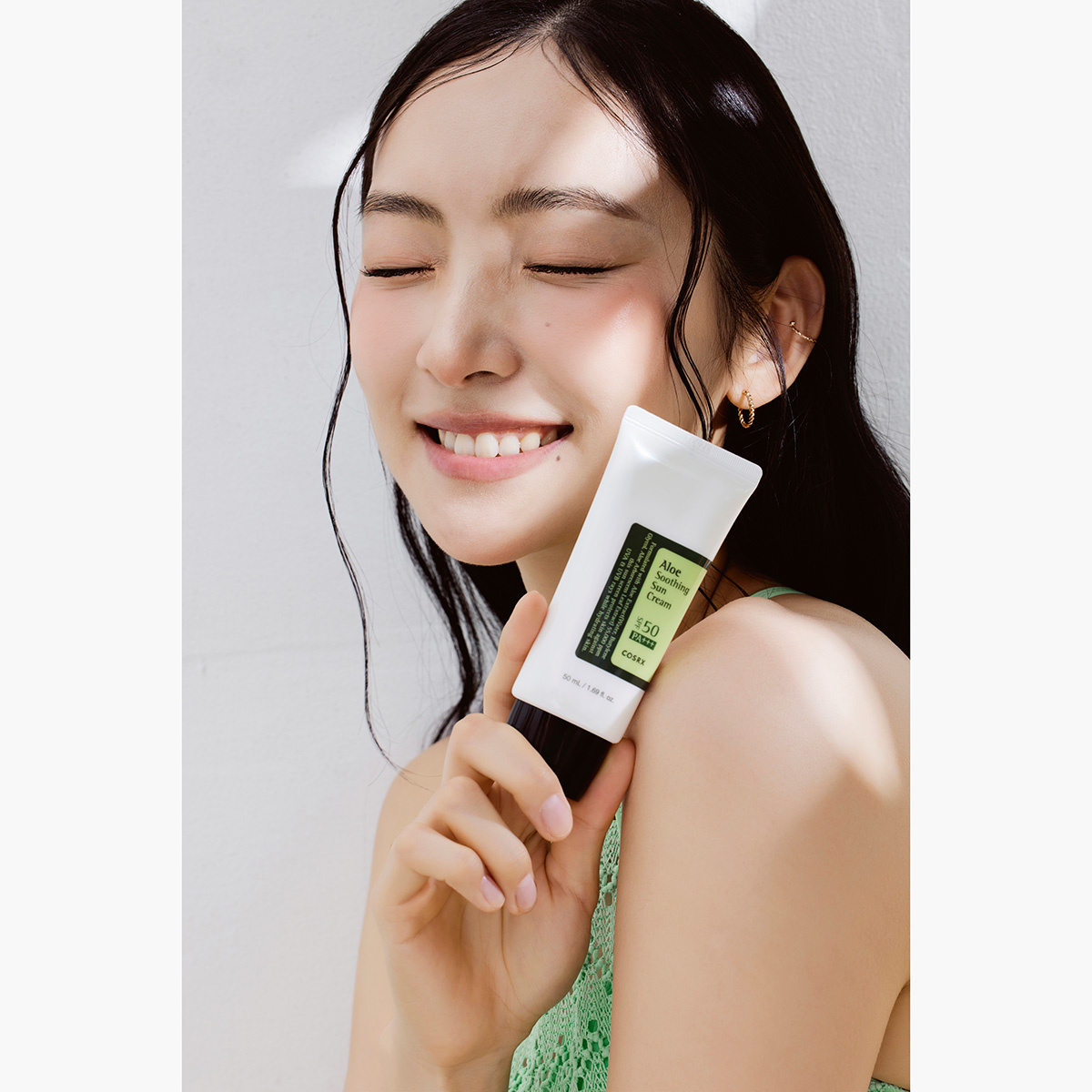 Cosrx Aloe Soothing Sun Cream SPF50 PA    (50 ml)