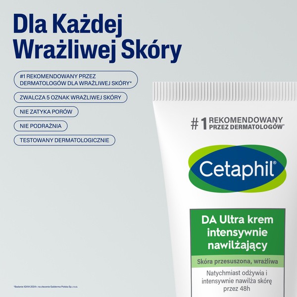 Cetaphil DA Ultra, krem intensywnie nawilżający, 85 g