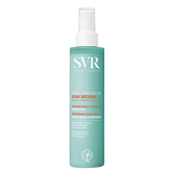 SVR Sun Secure Spray Apres Soleil, odświeżające mleczko po opalaniu, 200 ml