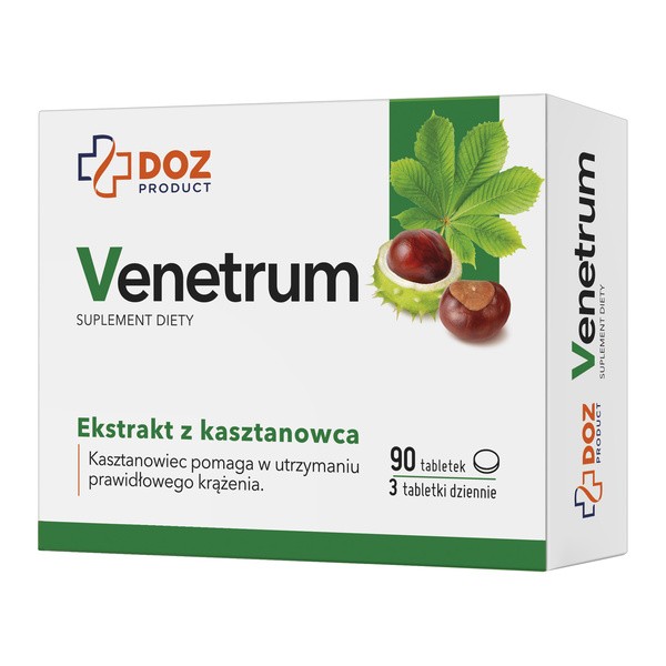 DOZ Product Venetrum, tabletki powlekane, 90 szt.