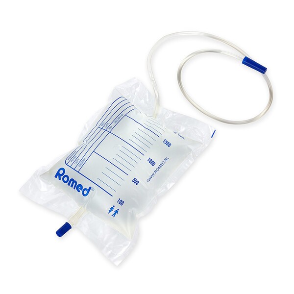 Romed, worek na mocz ze spustem, jałowy, 2 l, 1 szt.