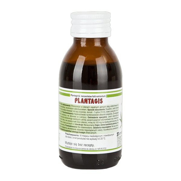 Plantagis syrop, (Microfarm), 125 g
