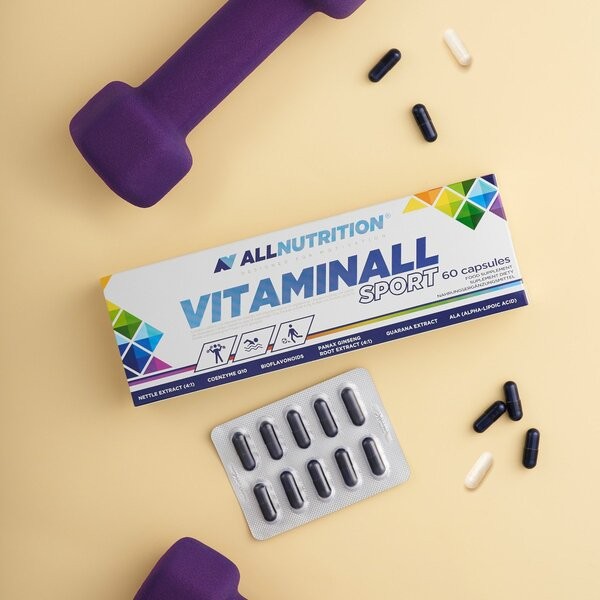Allnutrition Vitaminall Sport, kapsułki, 60 szt.
