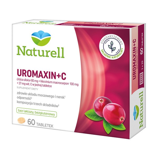 Naturell Uromaxin + C, tabletki, 60 szt.