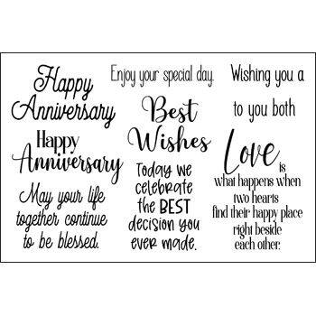 anniversary2stamp Clear Stamp Set