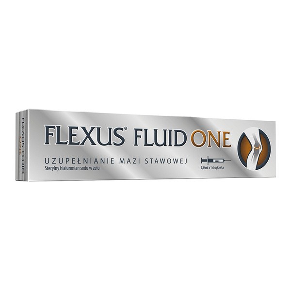 Flexus Fluid One, 20mg/ml, żel do wstrzykiwań dostawowych, 1 ampułkostrzykawka, 3 ml