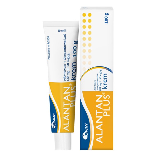 Alantan Plus, (20 mg + 50 mg)/g, krem, 100 g