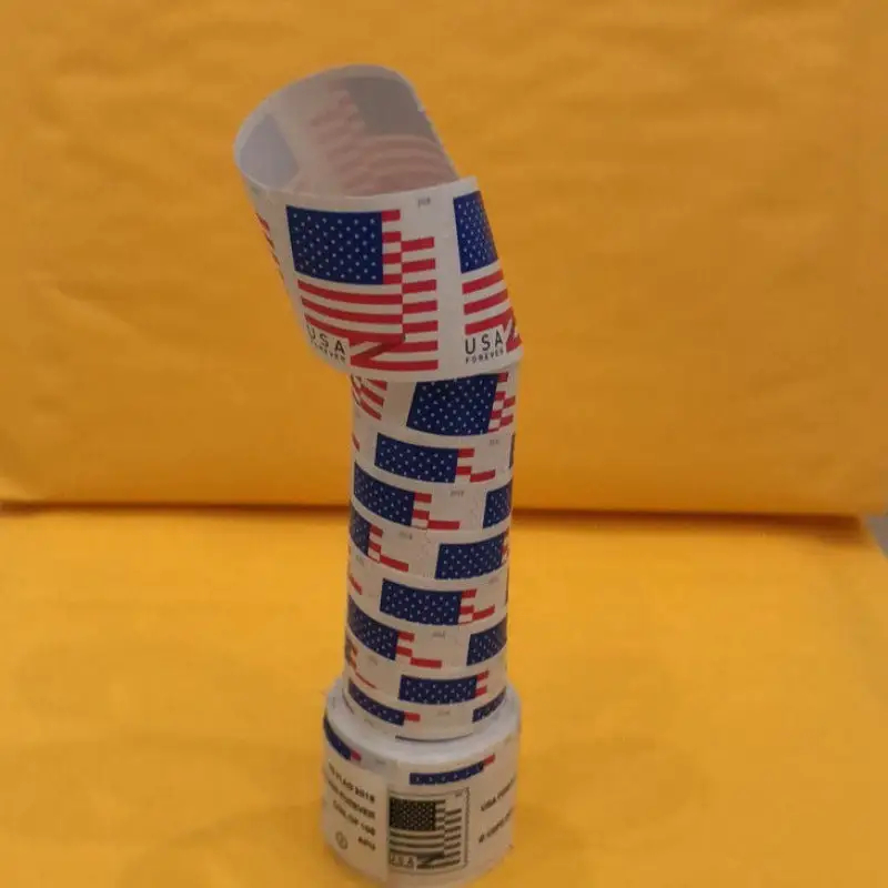 (2018) USPS Forever American Flag Stamps Rolls