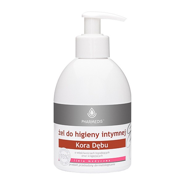 Pharmedis, żel do higieny intymnej, kora dębu, 300 ml