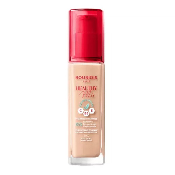 Bourjois Healthy Mix Clean, podkład, 50 Rose Ivory, 30 ml