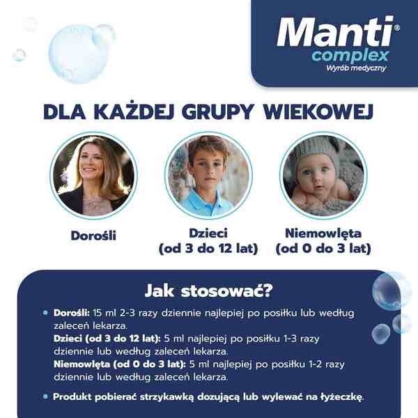 Manti Complex, żel, 210 ml
