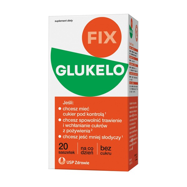 Glukelo Fix, saszetki, 2 g x 20 szt.