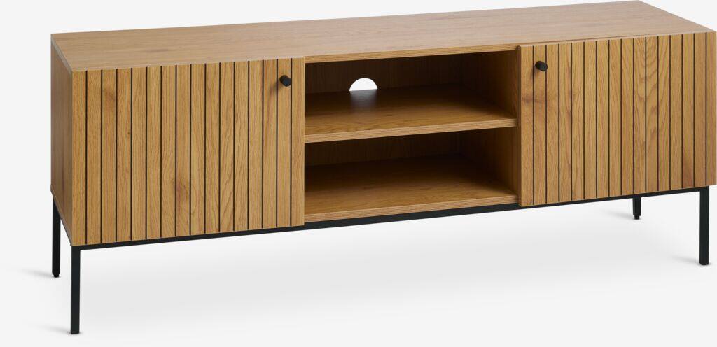 HEMDRUP TV-skab HEMDRUP 2 låger i egetræsfarve