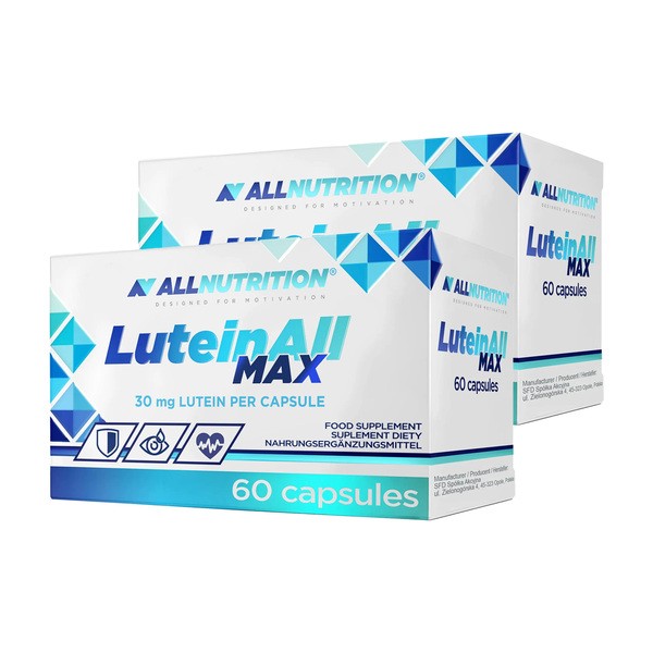 Zestaw 2 x Allnutrition LuteinAll MAX, kapsułki, 60 szt.