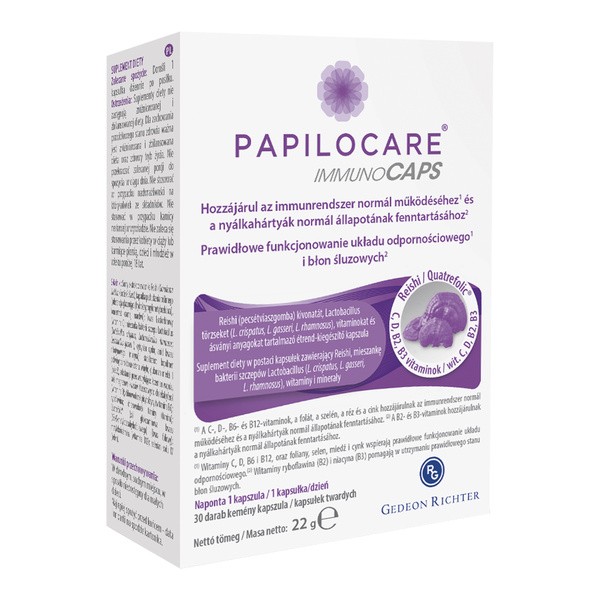 Papilocare ImmunoCaps, kapsułki, 30 szt.