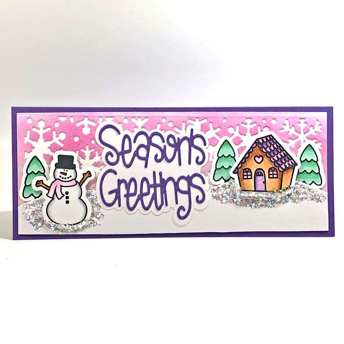 snowglobe2stamp Clear Stamp Set of 19