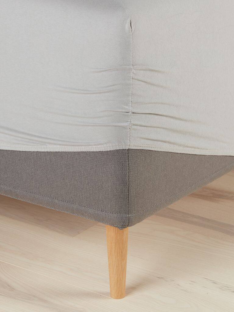 HELLE guld jerseylagen HELLE 90x200x30cm grå