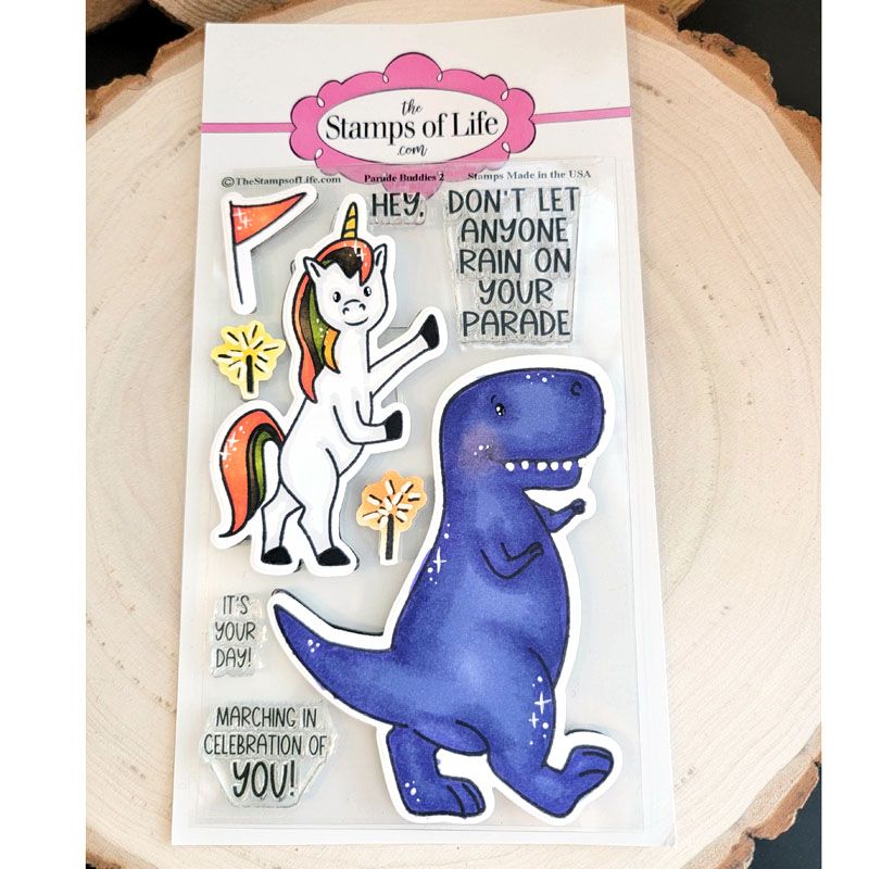 Parade Buddies 2 Clear Stamp Set