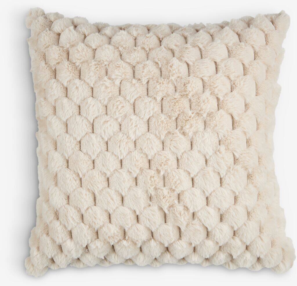 HVID BLOMST Pyntepude HVID BLOMST 45x45 beige