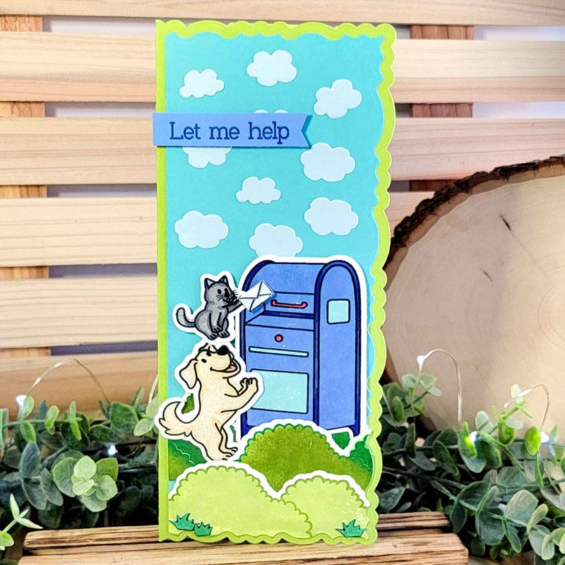 solids4bigmailbox Clear Stamp Set