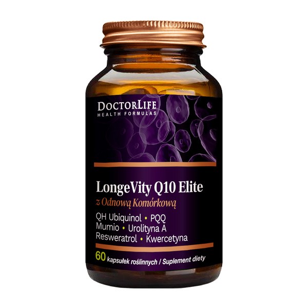 DoctorLife LongeVity Q10 Elite, kapsułki, 60 szt.