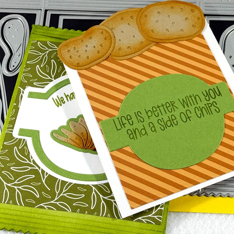 Chips Galore Sayings Clear Stamps Set of 9