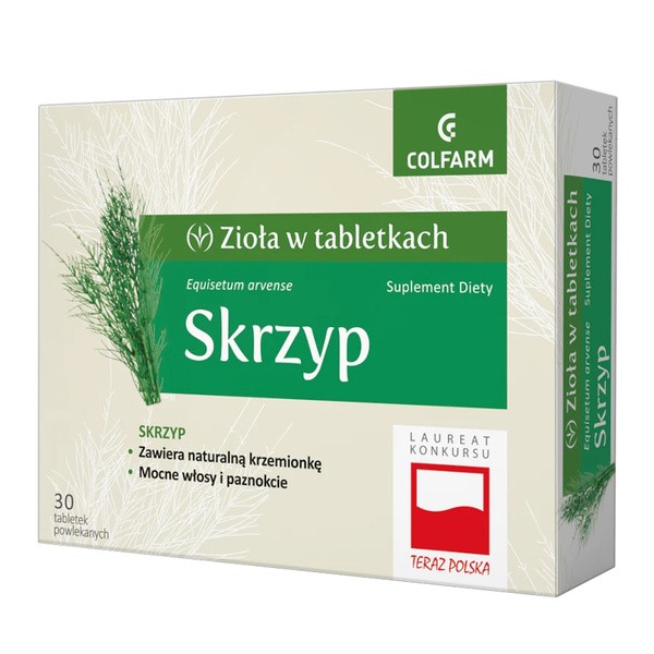 Skrzyp, tabletki powlekane, 30 szt.