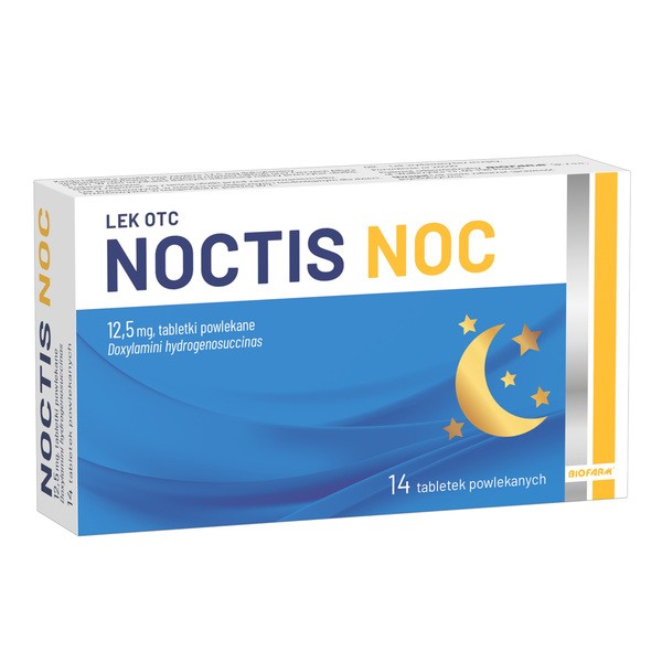 Noctis Noc, 12,5 mg, tabletki powlekane, 20 szt.