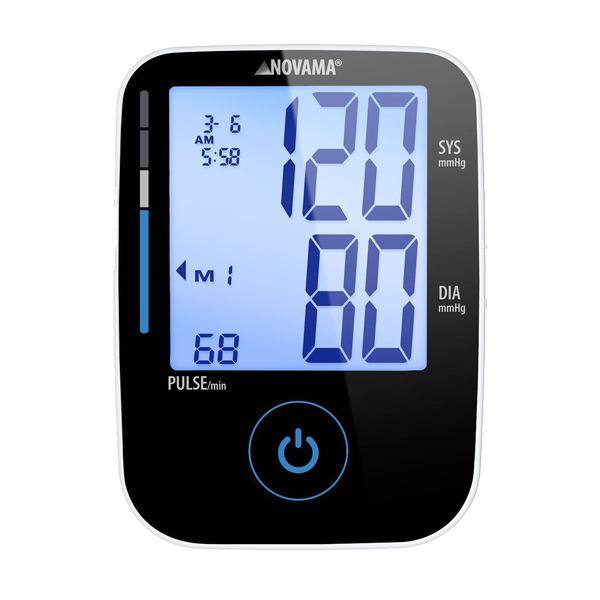 Novama Prime+ Black, ciśnieniomierz naramienny, czarny, 1 szt.